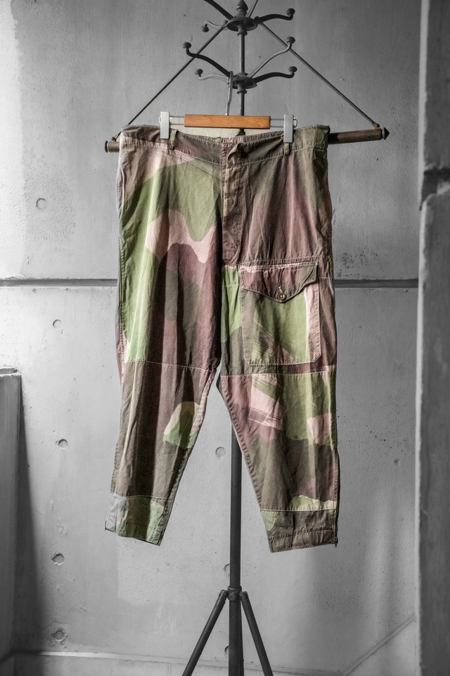 40's "British Army" SAS Brushstroke Camouflage Windproof Over Trousers