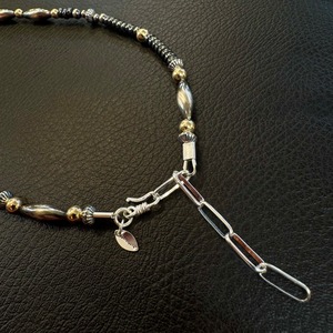 ブライト（Bright）ネックレス（Wave Hematite）Moonbow 45〜50cm