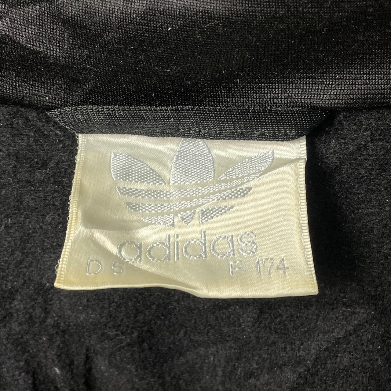 【希少】90s adidas レイヤード 刺繍 トラックジャケット 緑アディダス