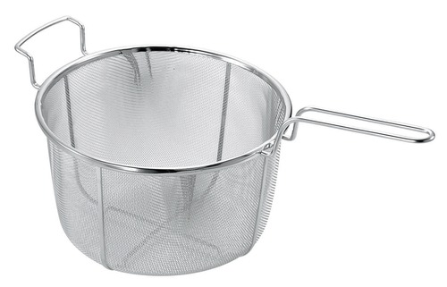 業務用ボイルバスケット　両手　24cm