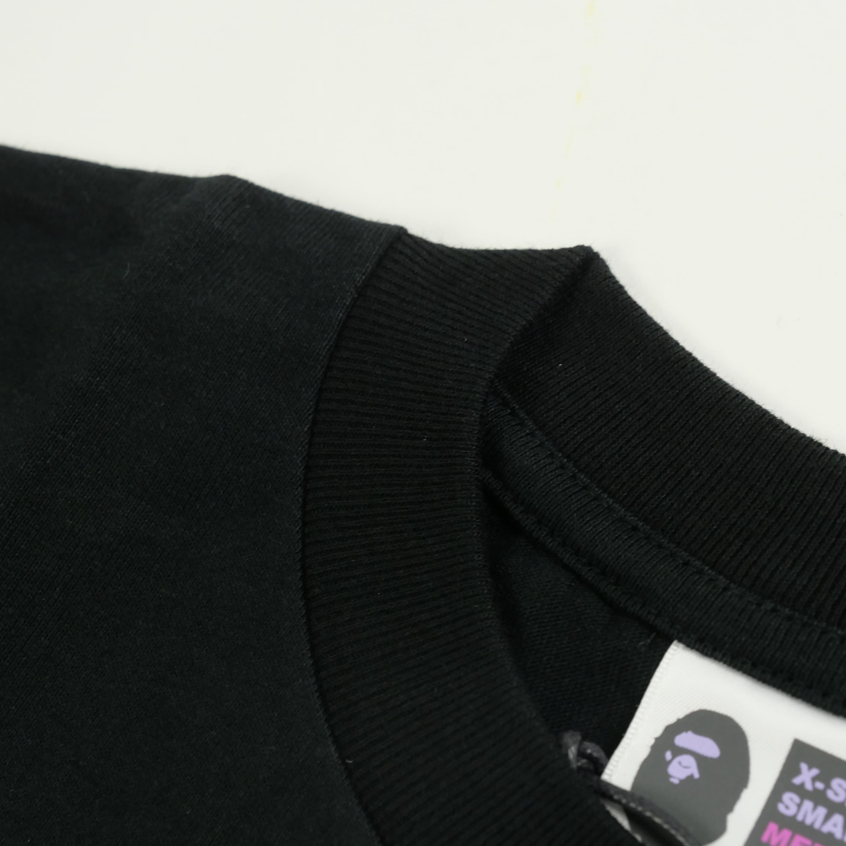 A BATHING APE アベイシングエイプTシャツ ラインストーン ブラック Size【M】 A BATHING APE ア ベイシング エイプ ラインストーンBAPE