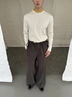 Yausye 76 Pleated Baggy Pants