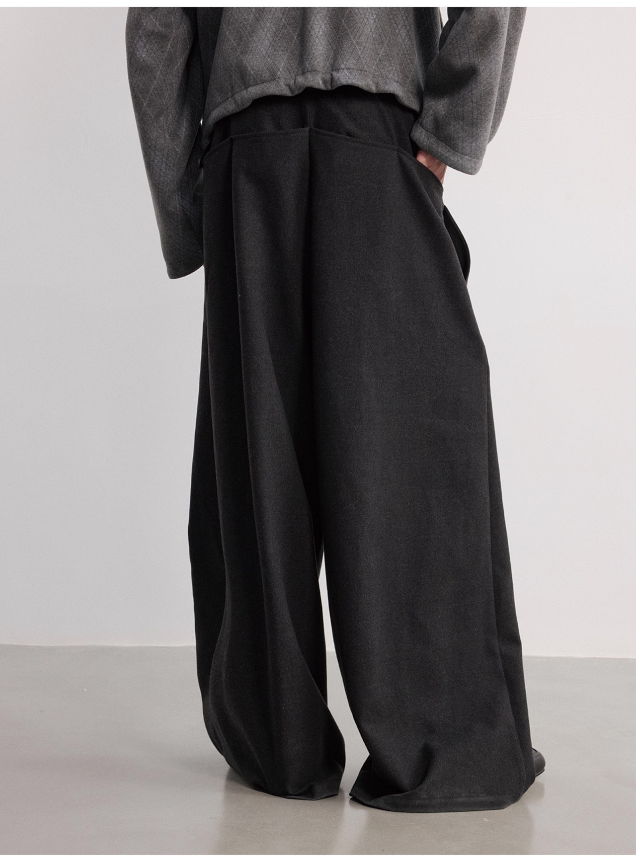 JCAESAR STUDIO Double-Waist Wide Trousers