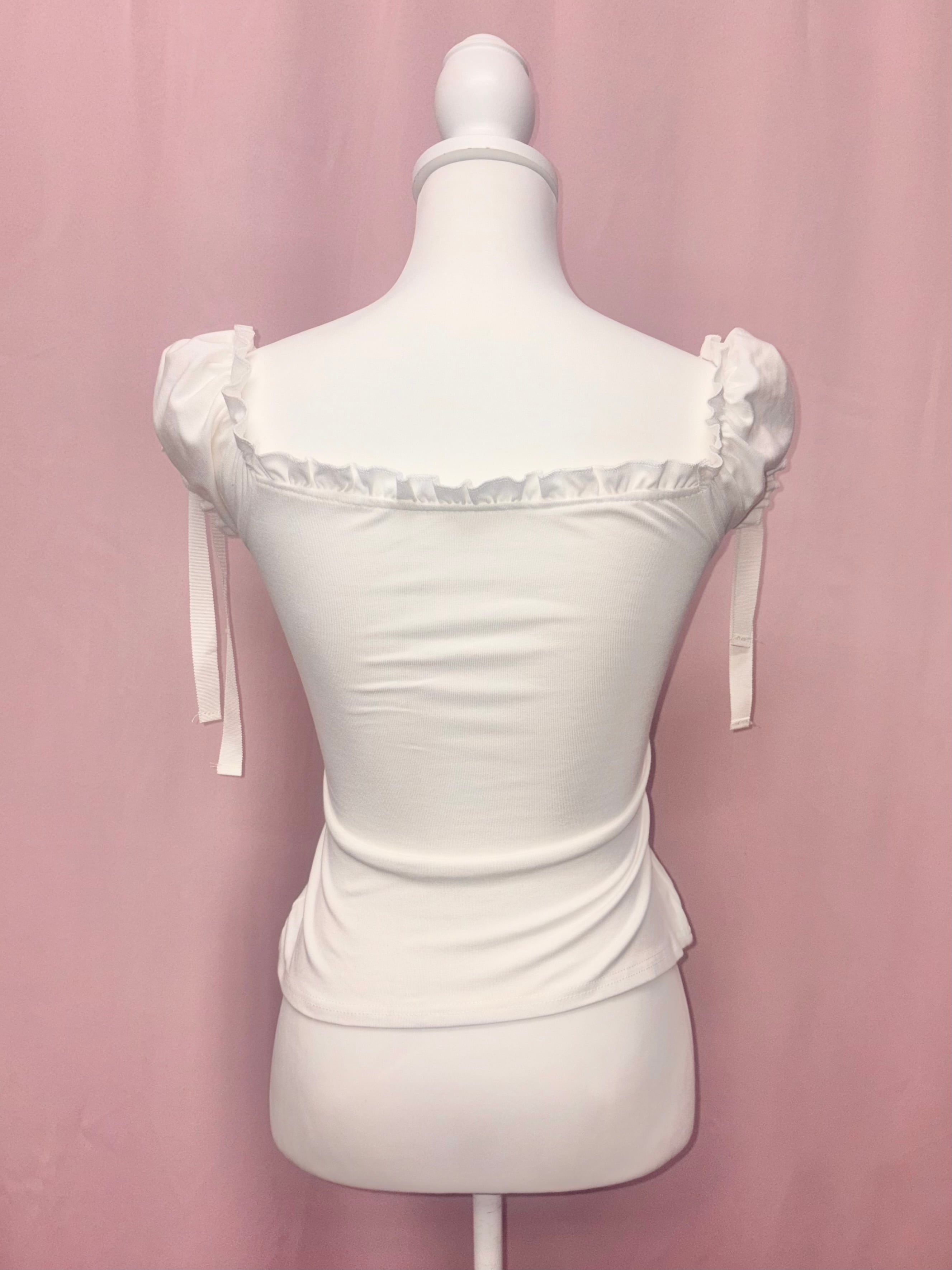 Princess lace off shoulder tops