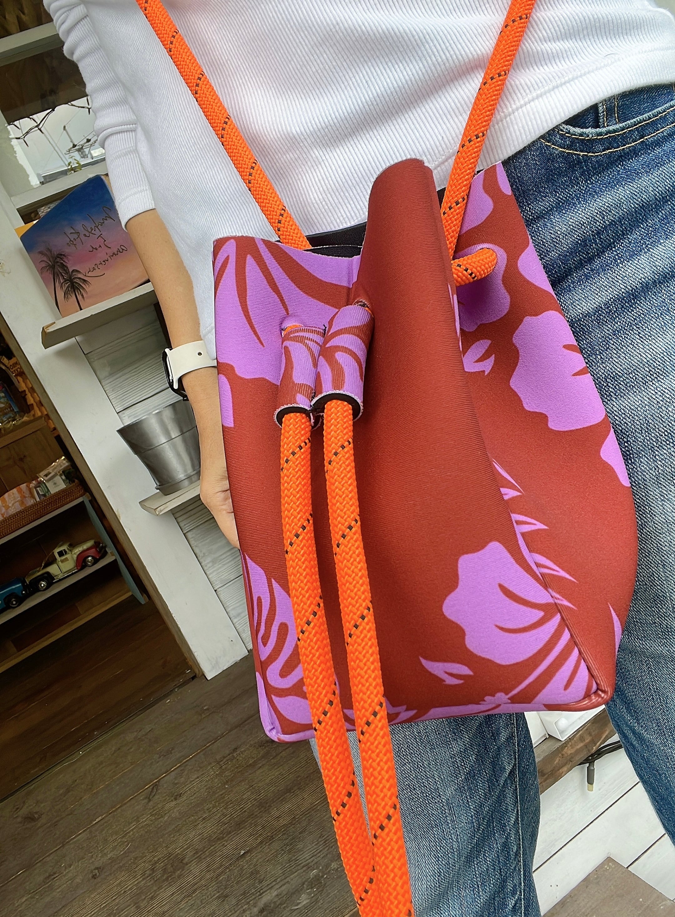 THE BUCKET POUCH BAG / Las Olitas Made in Hawaii | MAHALOKOBO