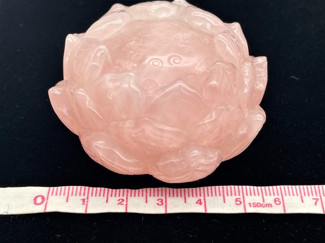 蓮型（ローズクォーツ）