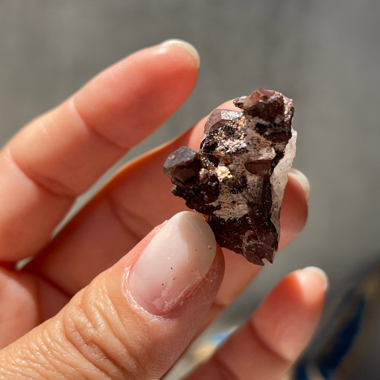 モロッコ産【レッドクォーツ】⑭ 赤水晶｜鉄水晶｜鉱物 天然石