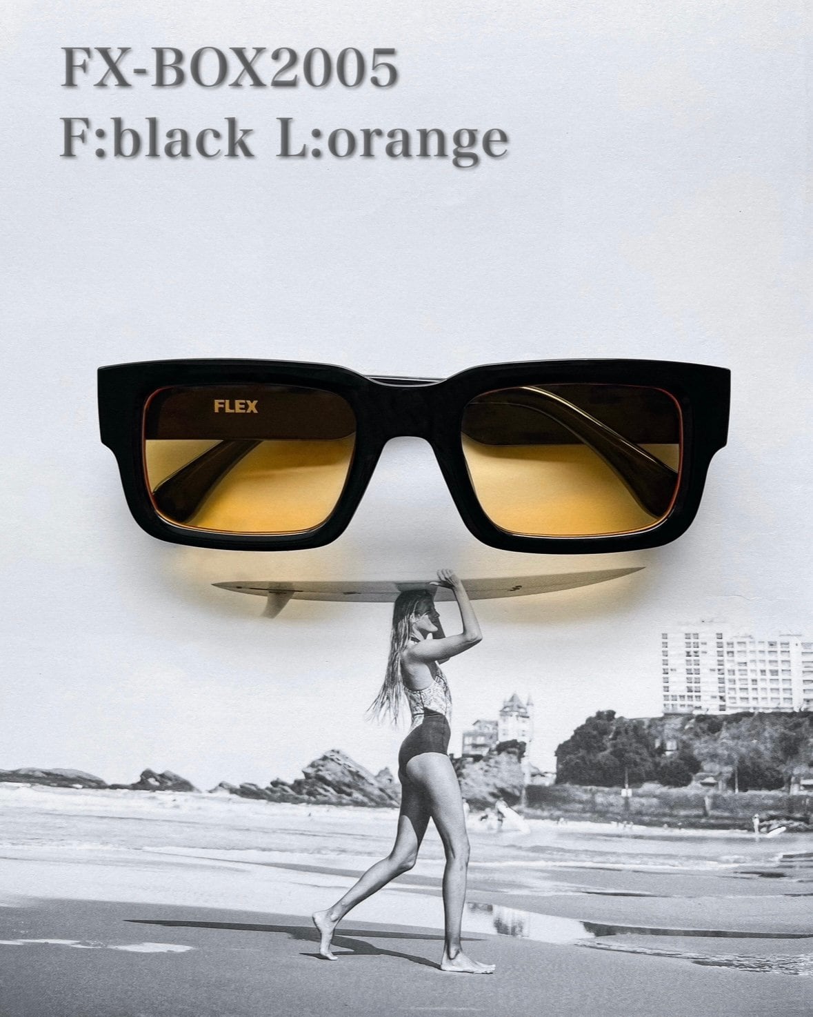 サングラス 5colors】box square 2 sunglasses | FLEX公式ショップ / サングラスの