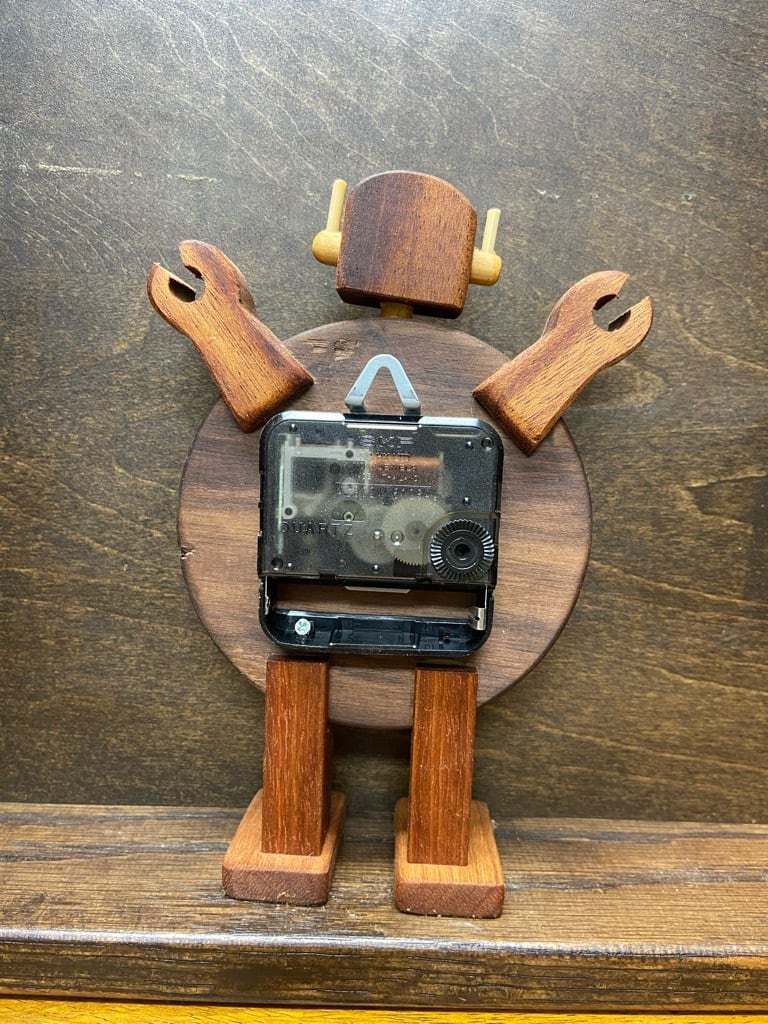 ロボット時計 | 木工屋.com