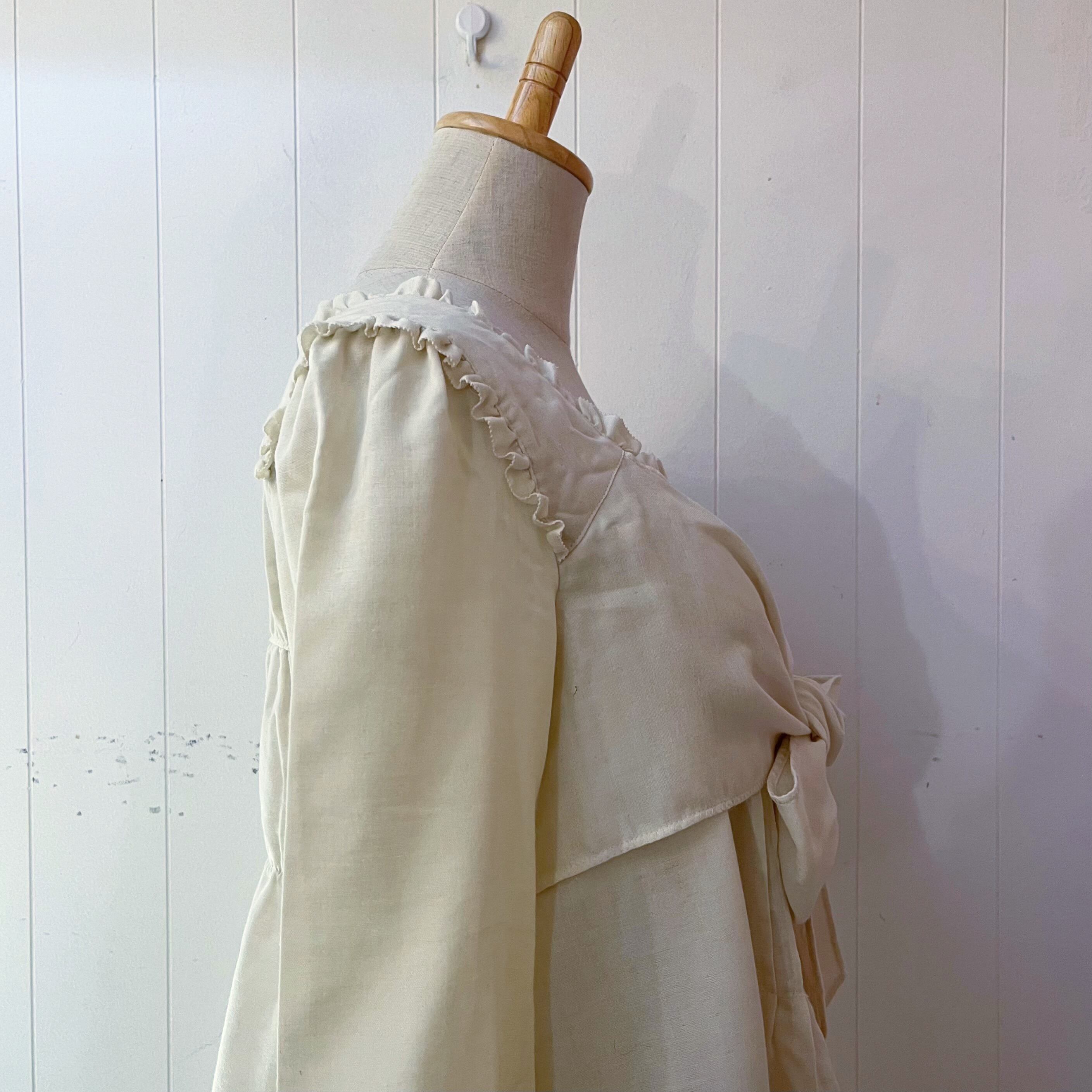 PINKHOUSE / front ribbon gauze blouse