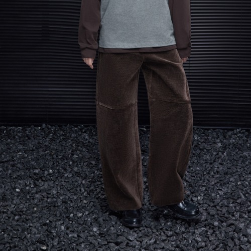 コーデュロイワイドレッグパンツ ・20407