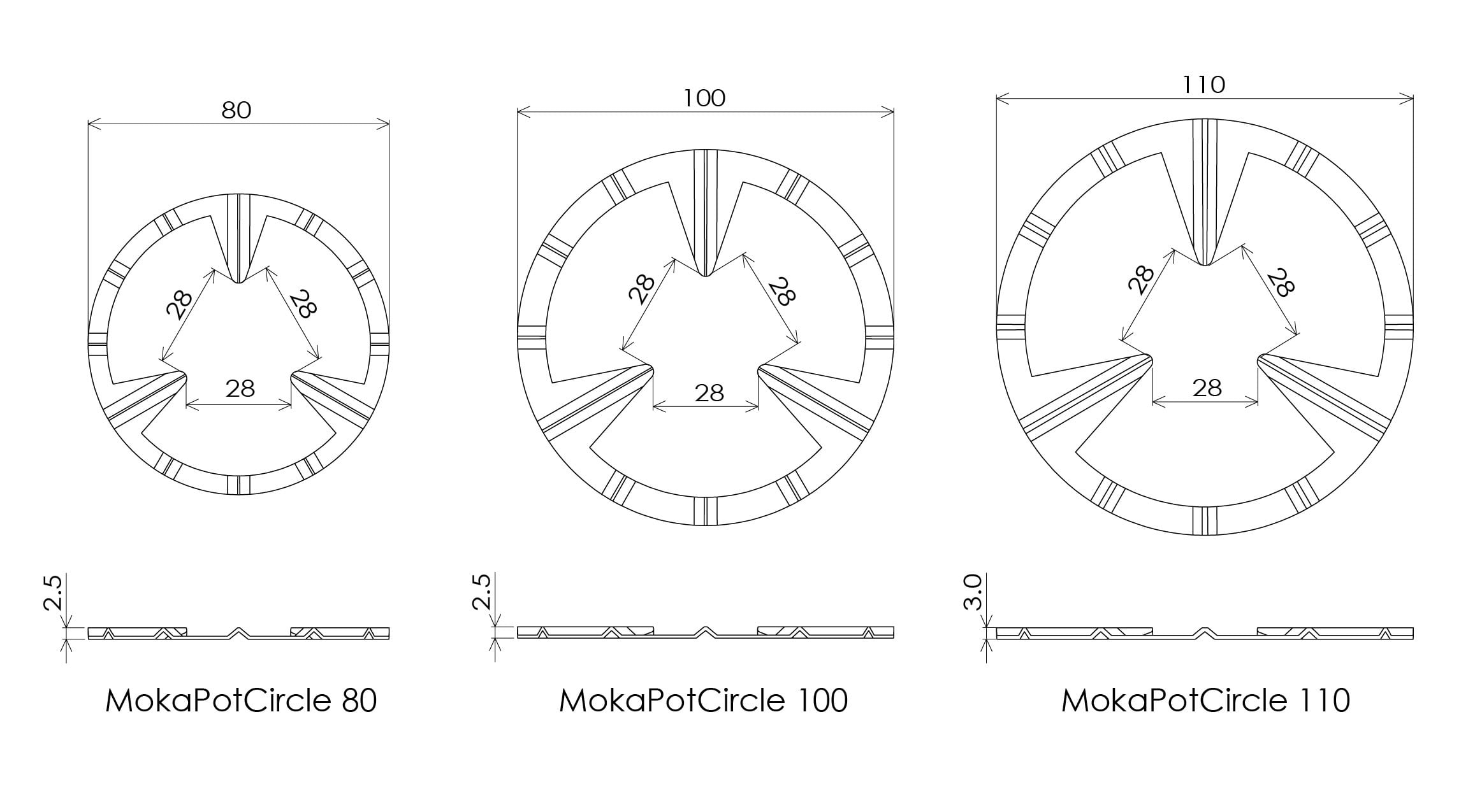 Moka Pot Circle 80 | THINKER