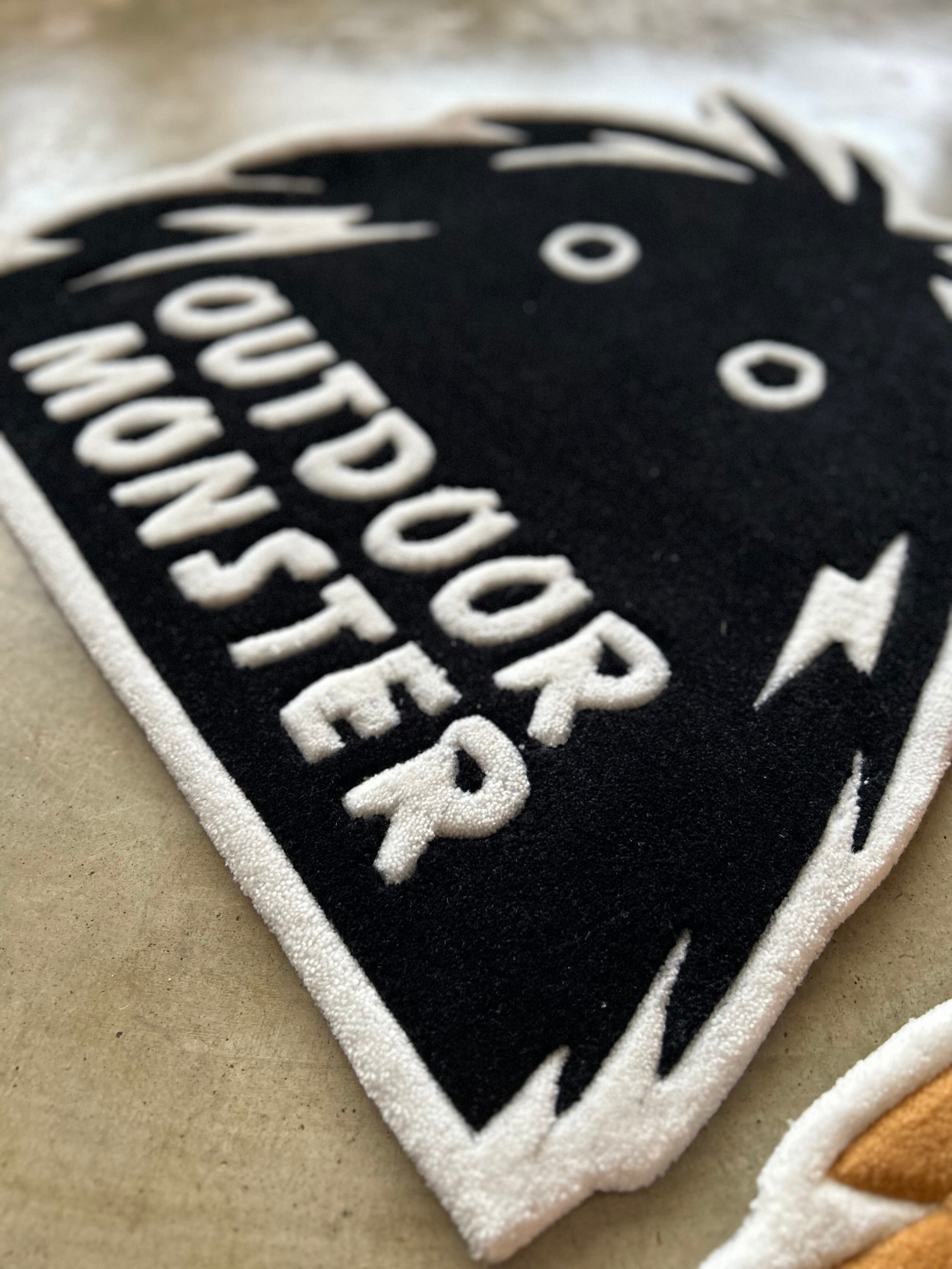 OUTDOORMONSTER RUG アウトドアモンスター　ラグ アウトドアモンスター】アクセントラグ 47×75cm | アウトドア