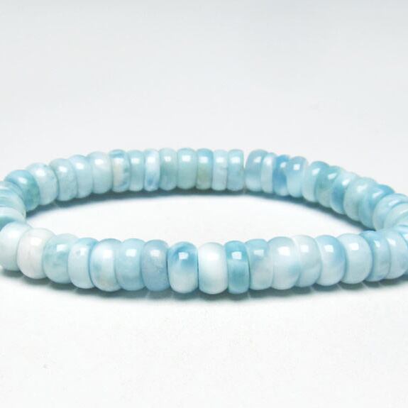 ラリマー ブレスレット 9mm 一点物 おまかせ便 111-34305