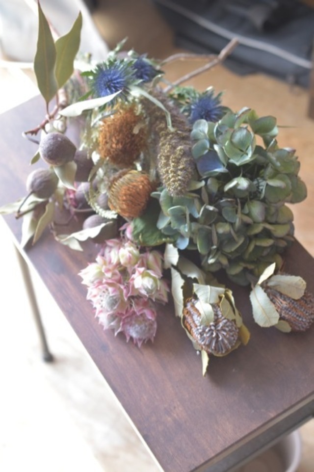 ドライになりやすい花材のお花キット(花材のみ)