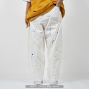 \SALE/◆ペイント ワイド バルーンパンツ◆ku-11222