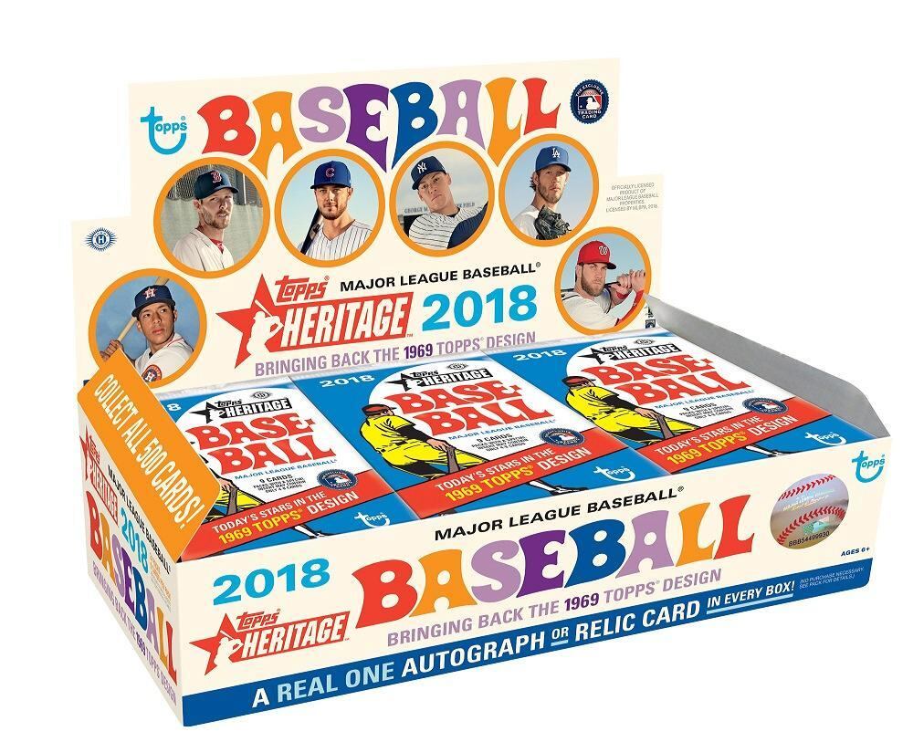 MLB 2018 TOPPS HERITAGE BASEBALL[ボックス] KPJPC