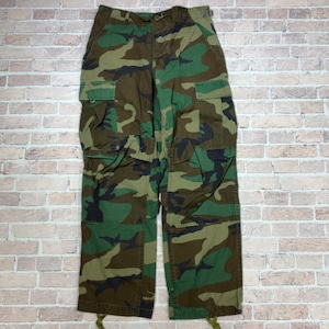 Ⓚ US ARMY FATIGUE CARGO PANT CAMO XS-XS