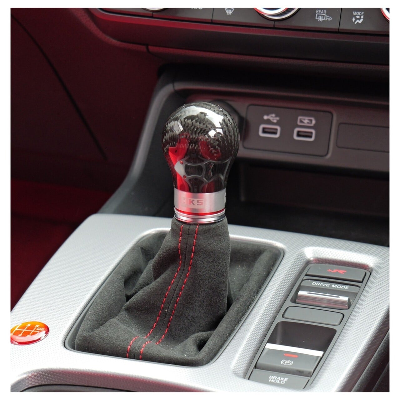 HKS CARBON SHIFT KNOB FK8/FL5 No.H001 | HKS GATE ONLINE STORE