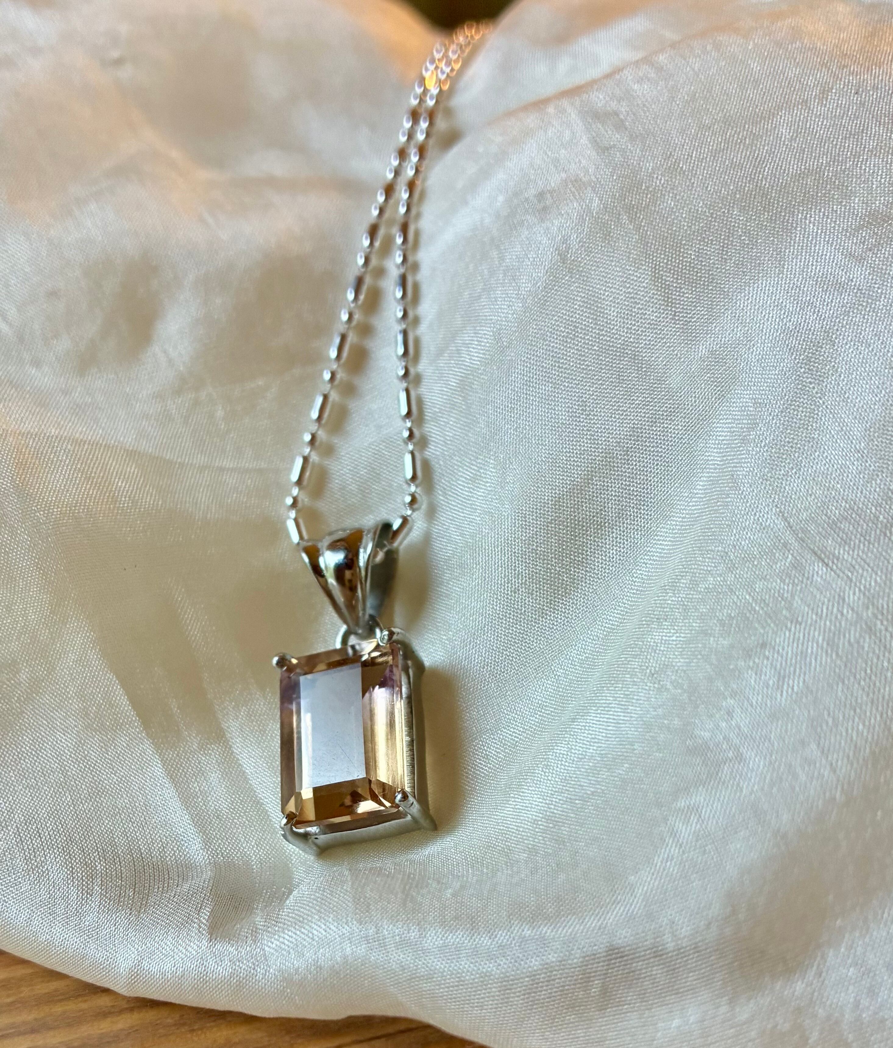 Ametrine〜安定〜  necklace