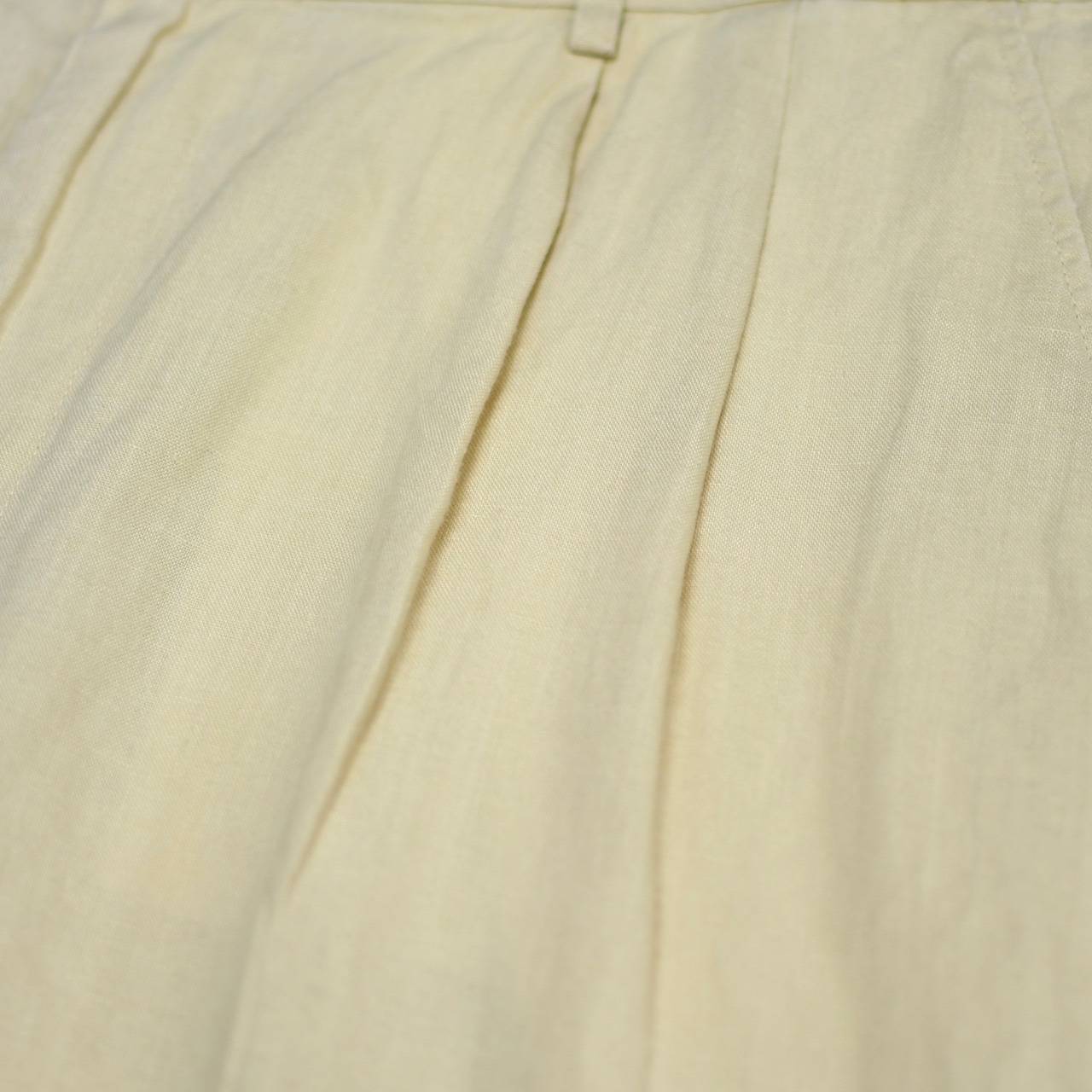 BOHIO linen 2tuck slacks shorts