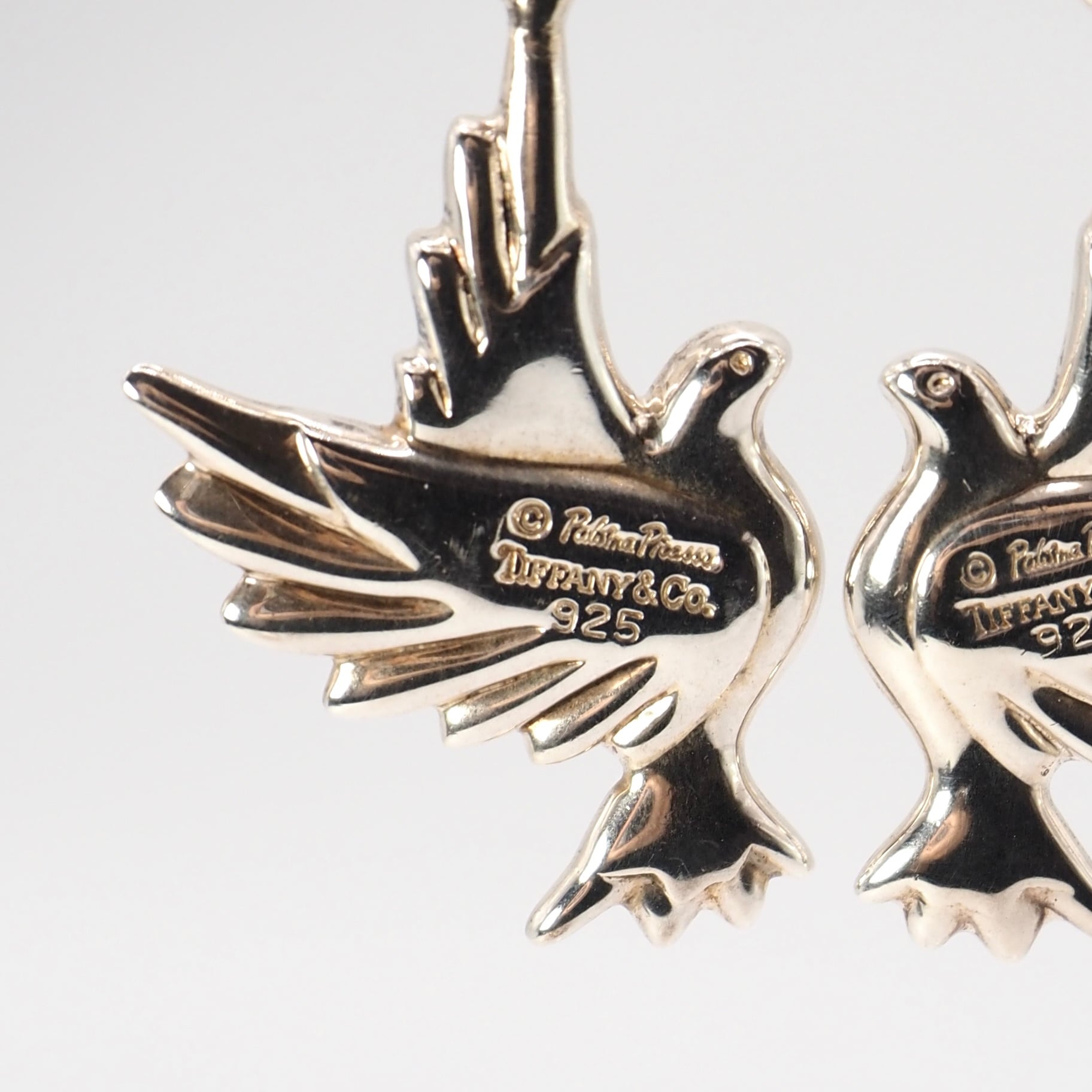 Tiffany&Co. バードモチーフ ピアス シルバー925 ティファニー 保存袋