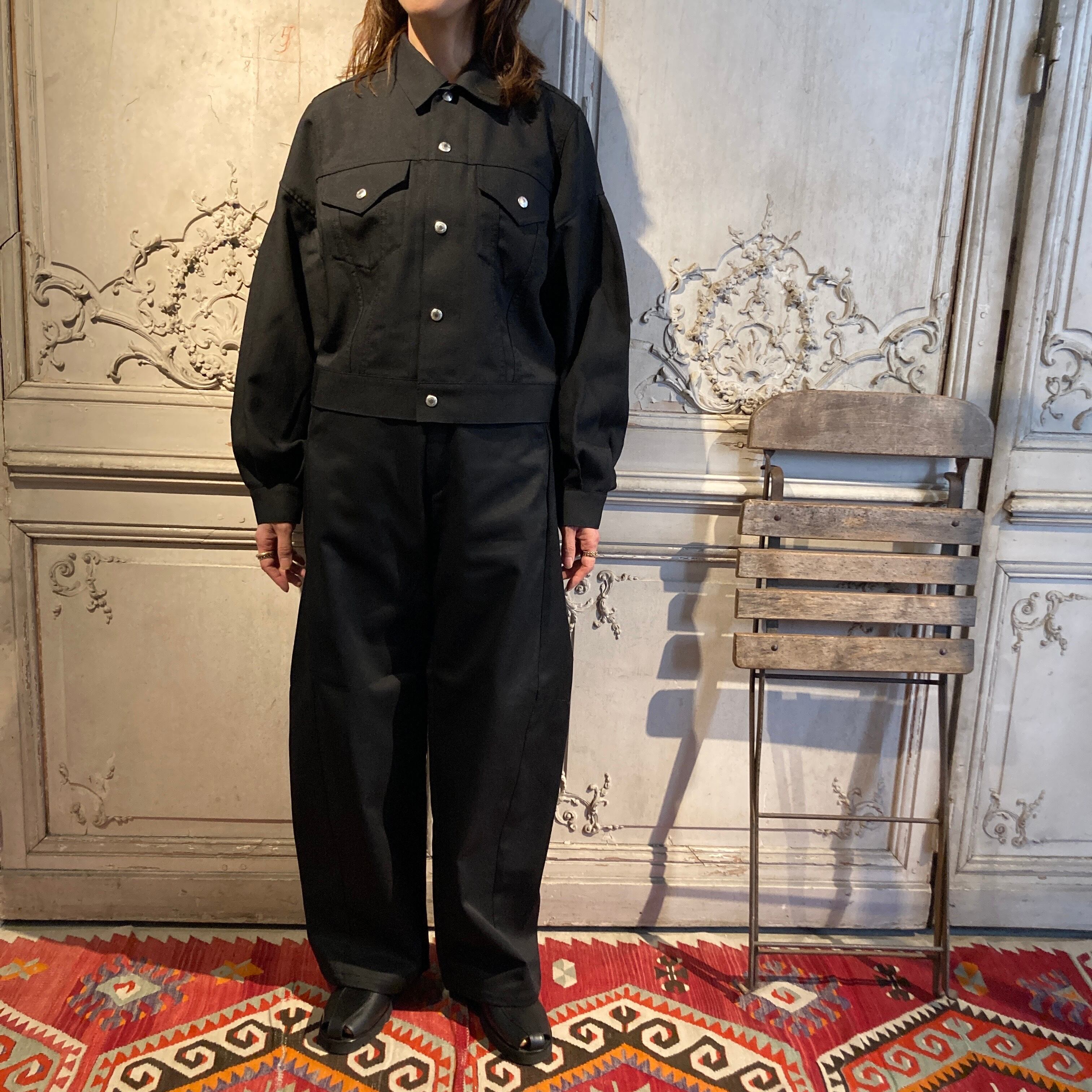 HYKE【ハイク】 OXFORD BALLOON SLEEVE JACKET TYPE3 / REGULAR FIT