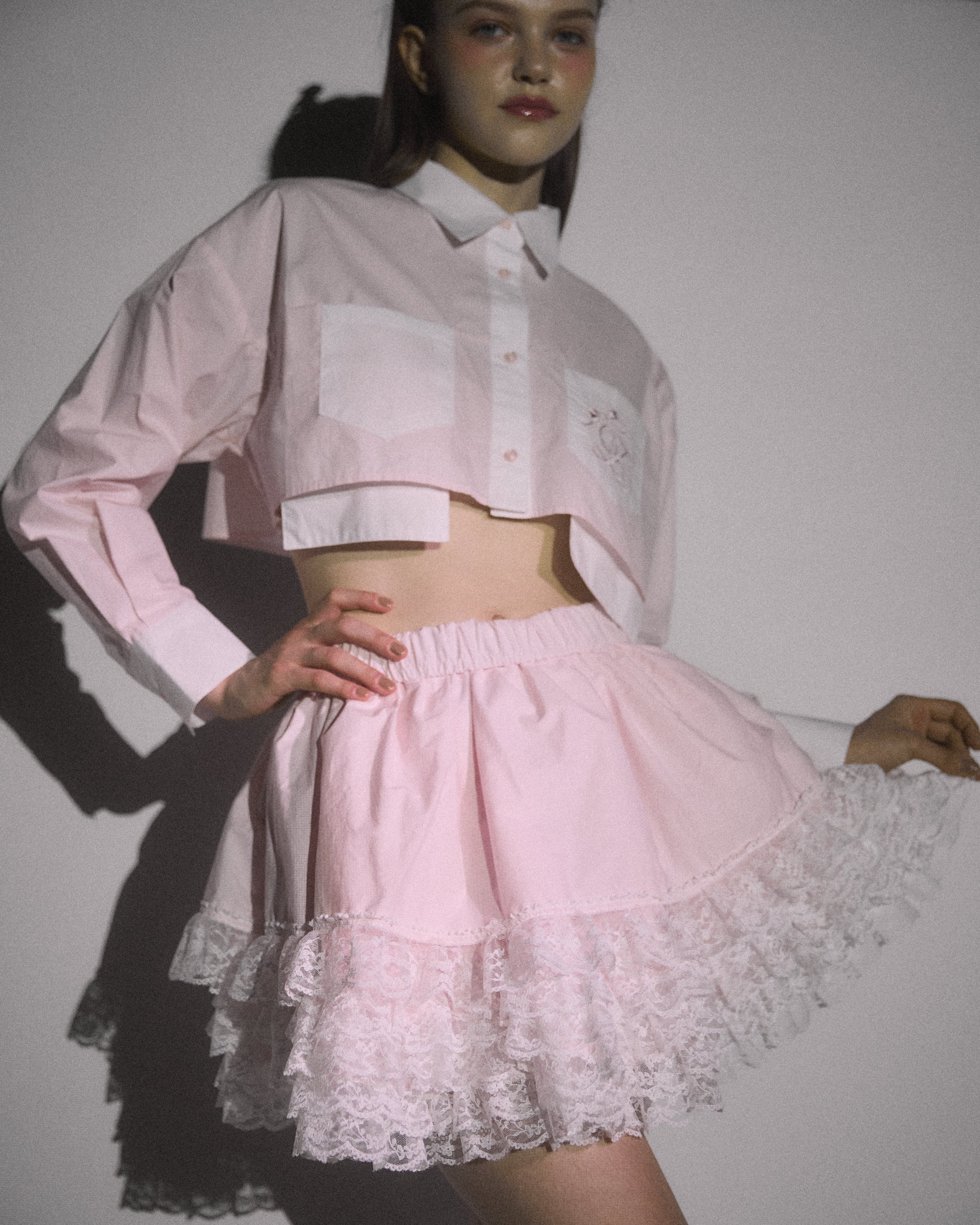 レースシャツミニスカート | lilLilly official webstore