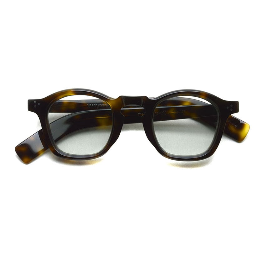 guepard / gp-23 / ecaille jaune - Light Green Flat lenses べっこう柄 ...