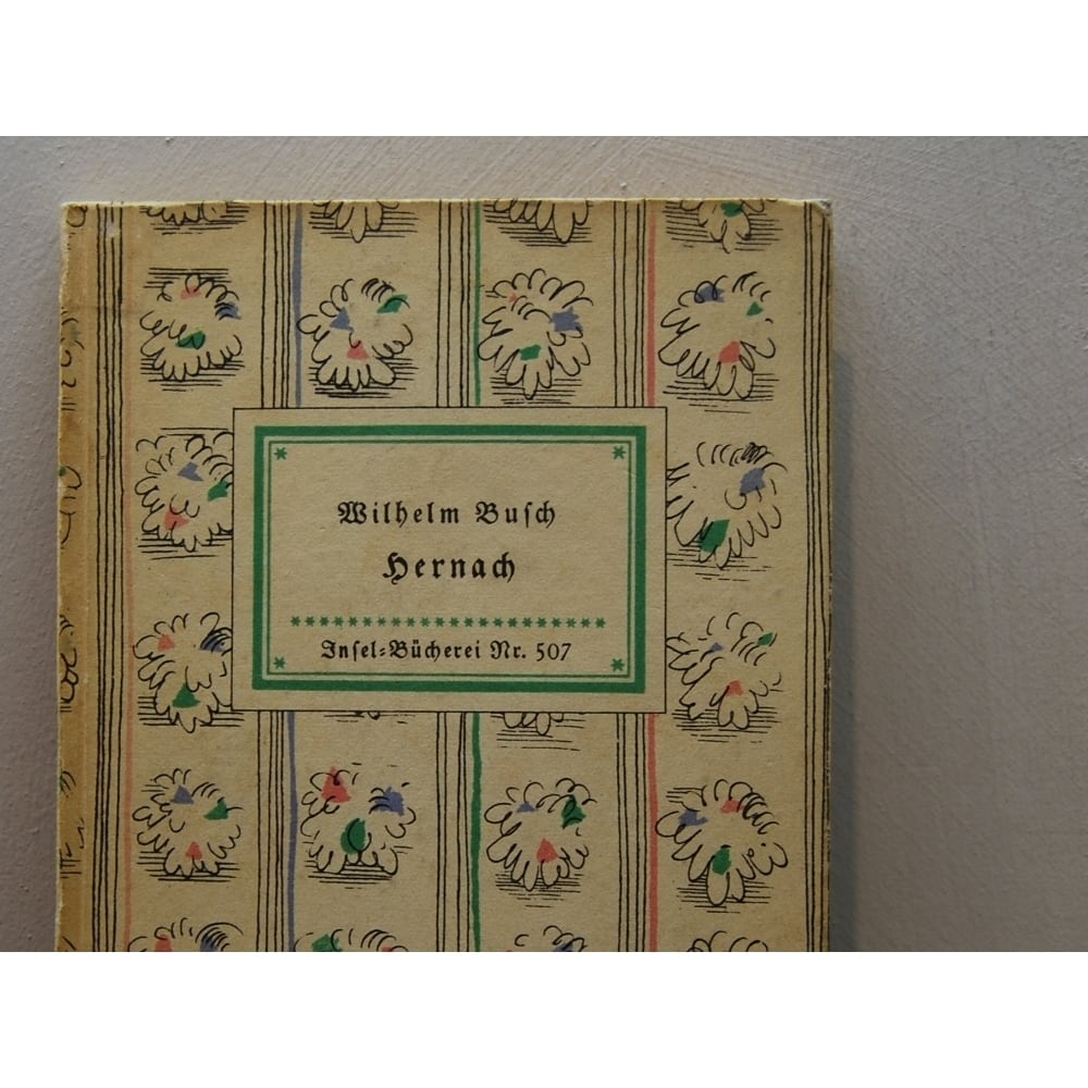 ドイツ古書 インゼル文庫 No.507 Wilhelm Busch | days オフィス・デイズ