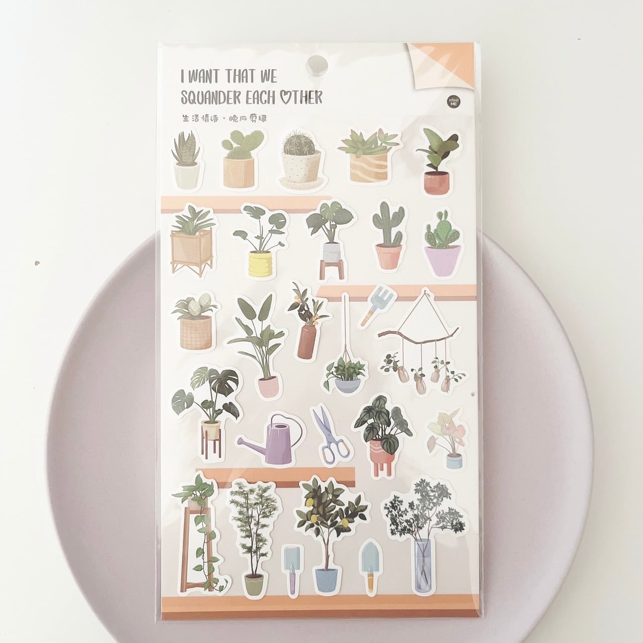 little stickerーplant 1枚入り