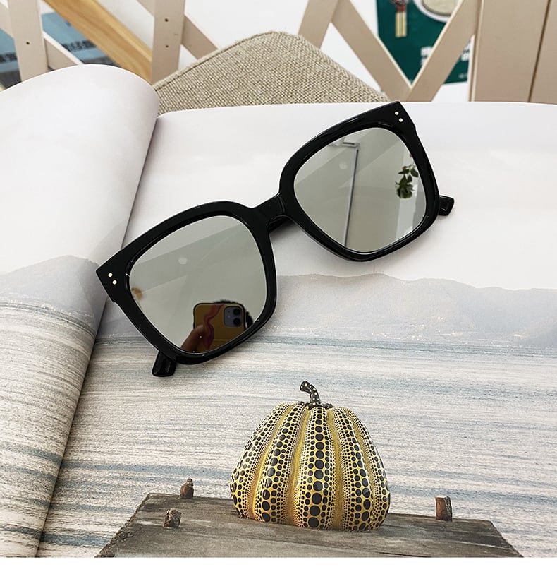 韓国アイドル俳優 メガネサングラス レッド ❤ガーリー お呼ばれ