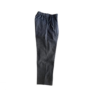 FLISTFIA / 2p DENIM easy PANTS / charcoal