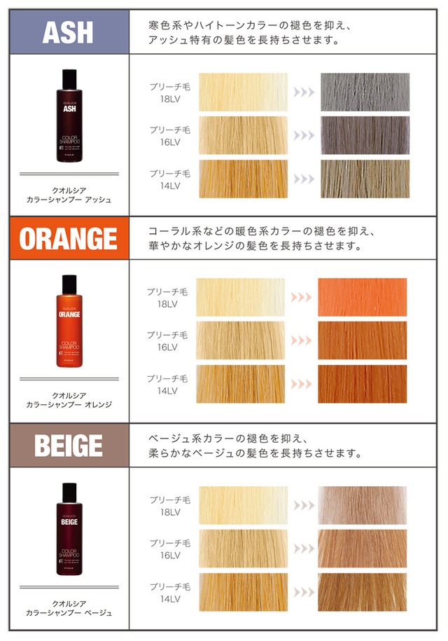 【FIOLE】クオルシア　カラーシャンプー