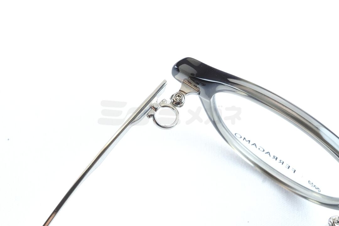 999.9×Ferragamo メガネ SF9018 021 コラボモデル アジアンフィット
