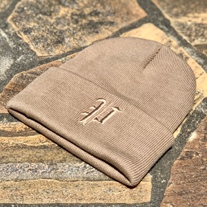 Old P Logo Beanie 【SAND✖︎SAND】