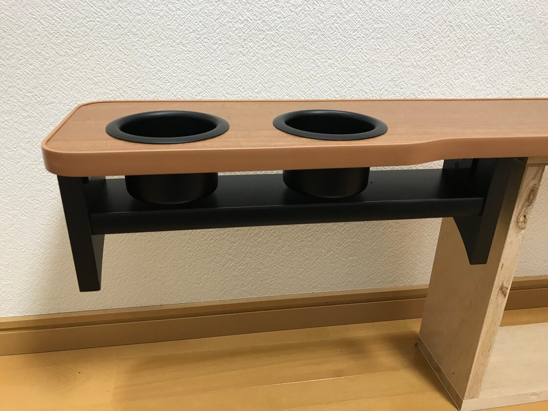 受注生産 ハイエース リアサイドテーブル ラゲッジテーブル 木目自由  