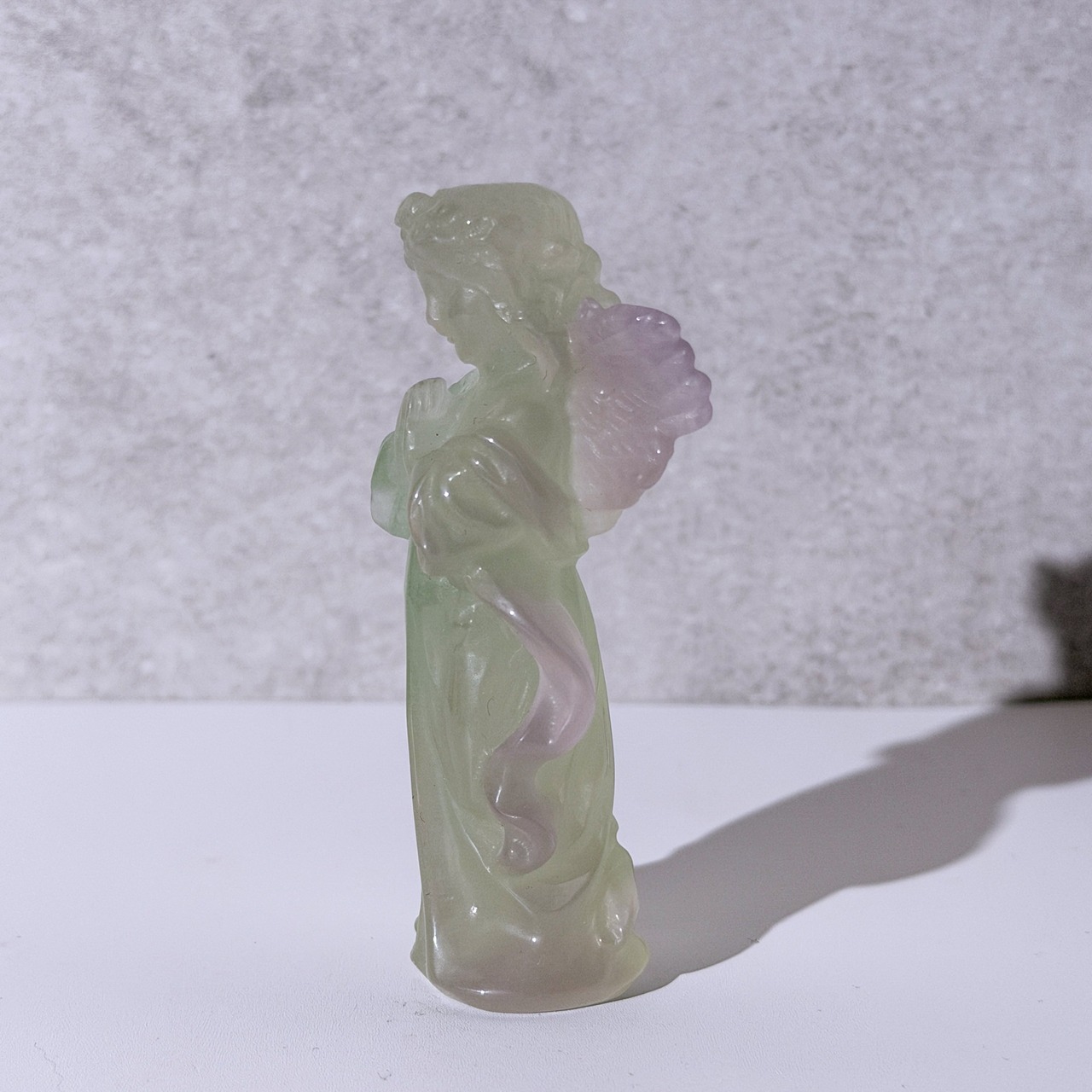 フローライト 天使 カービング * Fluorite * 天然石