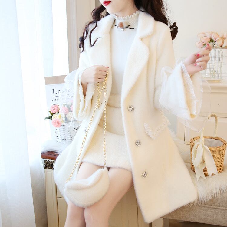 りゆ丸様、ジャケットのみ セットアップ】コート 丸襟 ジャケット アウター コート お嬢様