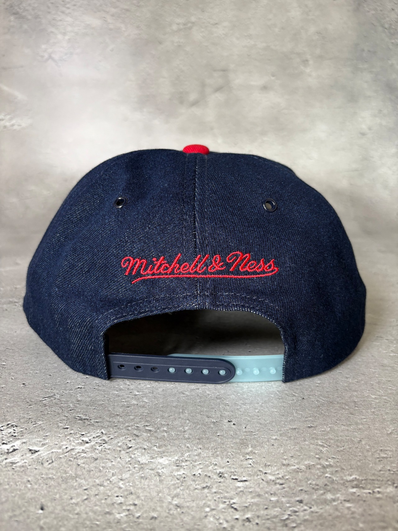 Michell&Ness/ミッチェル&ネス NBA シカゴ・ブルズ デイ6 スナップバック・キャップ デニム