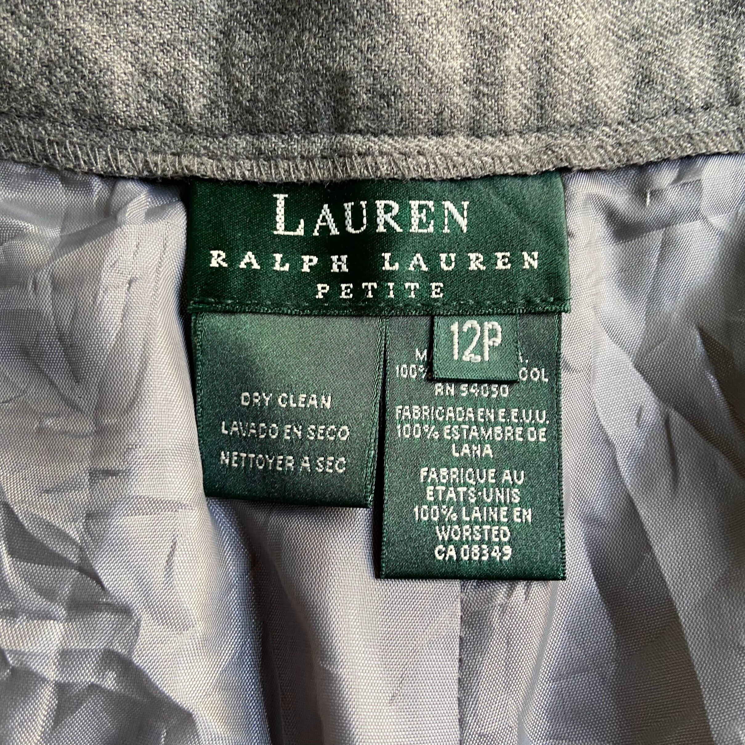 USA製 LAUREN Ralph Lauren ラルフローレン 2タック ウールスラックス