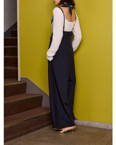 Mewl[M254-33043] ハイウエストサロペット