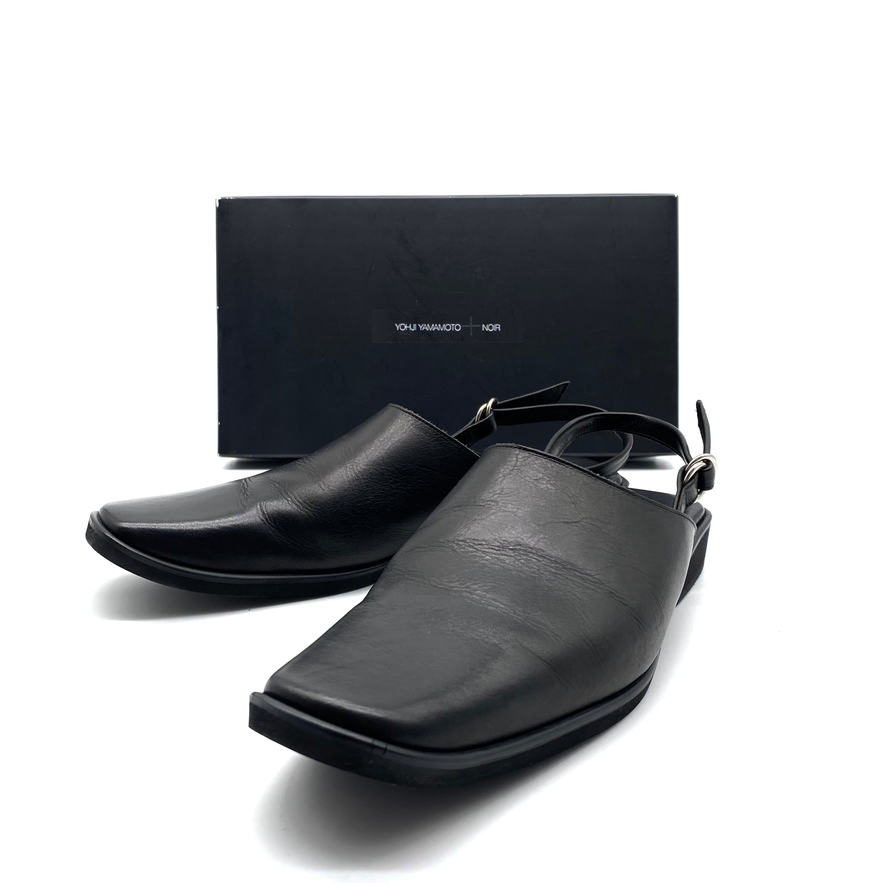 Yohji Yamamoto + NOIR Leather Sandal / ヨウジヤマモト レザー Yohji Yamamoto + NOIR Leather Sandal / ヨウジヤマモト レザー