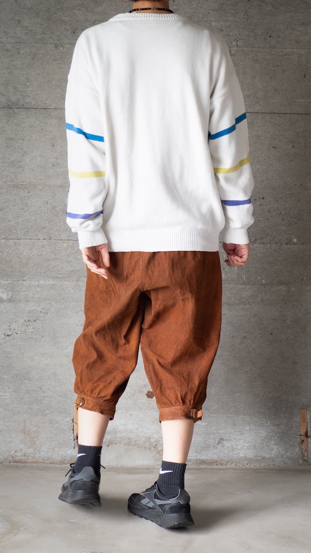 unknown 1990s Cotton knit jacquard of the sun