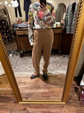 Patrick James ベージュスラックス