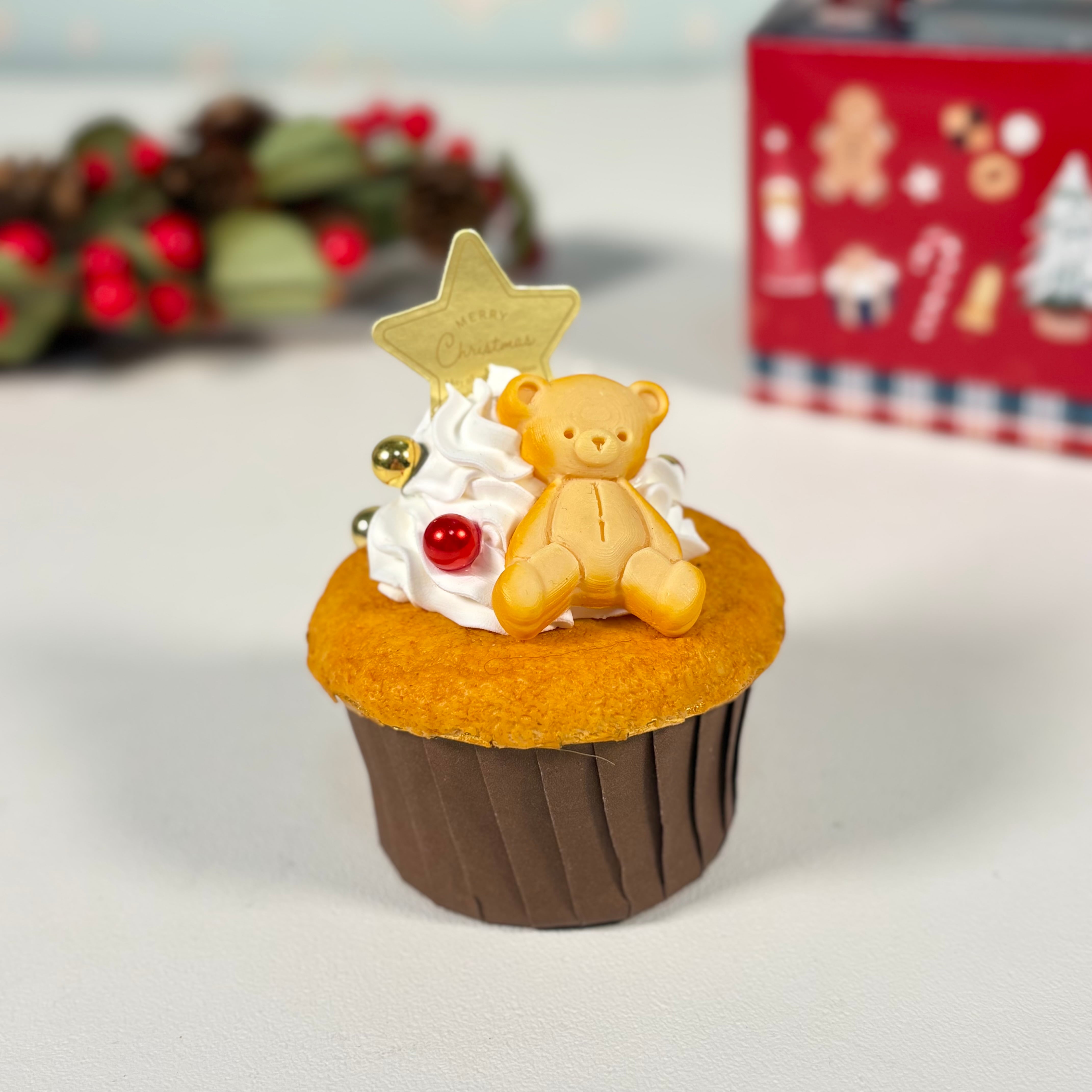 くまさんクッキーツリーのカップケーキメモスタンド | プリマトルテ