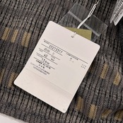 タグ付き 未使用品 慈雨 ジウ センソユニコ パッチワーク風 デザイン ノースリーブ ロング ベスト サイズ 40 /レディース/マツオインターナショナル