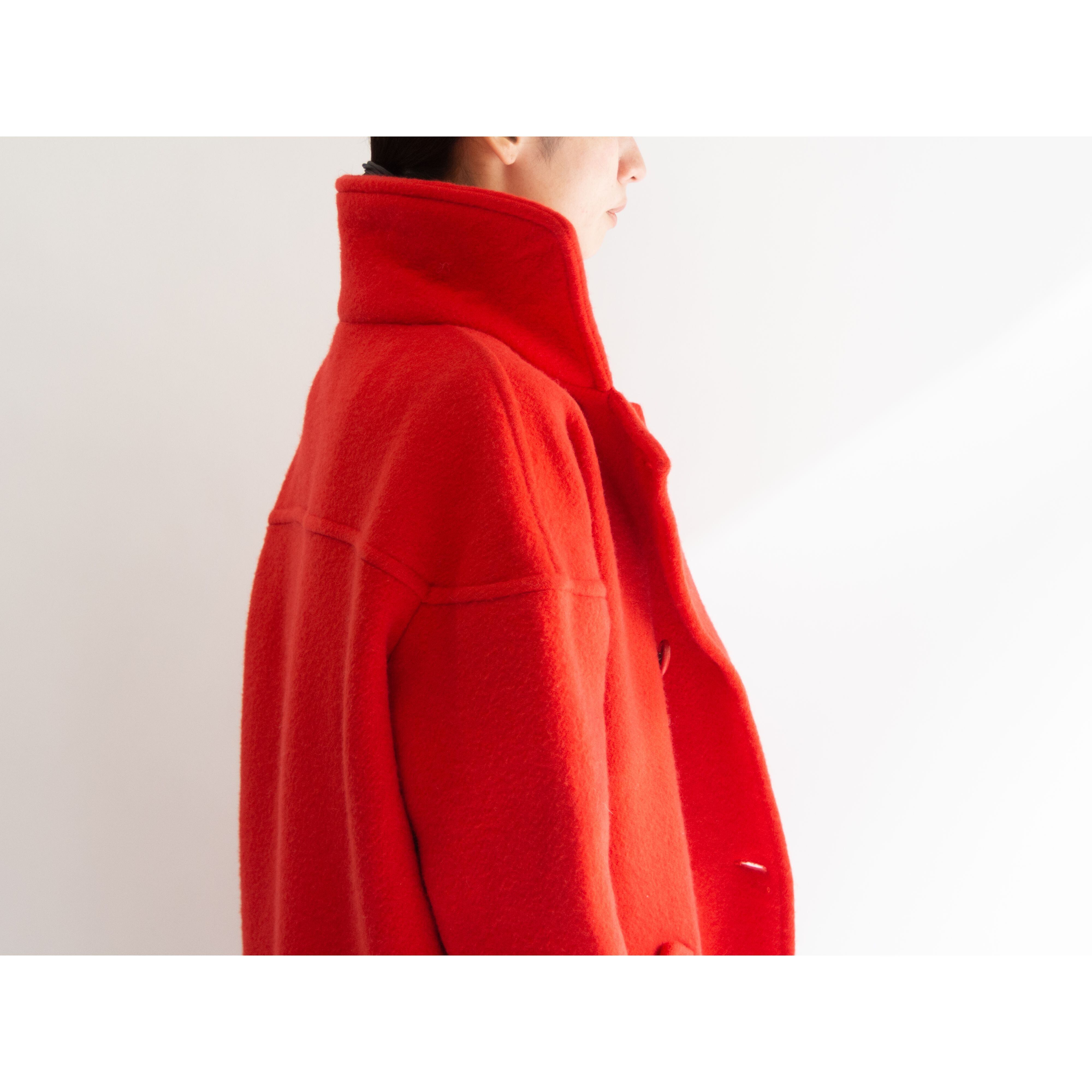 courreges paris】Made in France 70-80's Wool-Nylon Oversized Coat（クレージュ フランス製ウールナイロンオーバーサイズコート  ダブル） | MASCOT/E