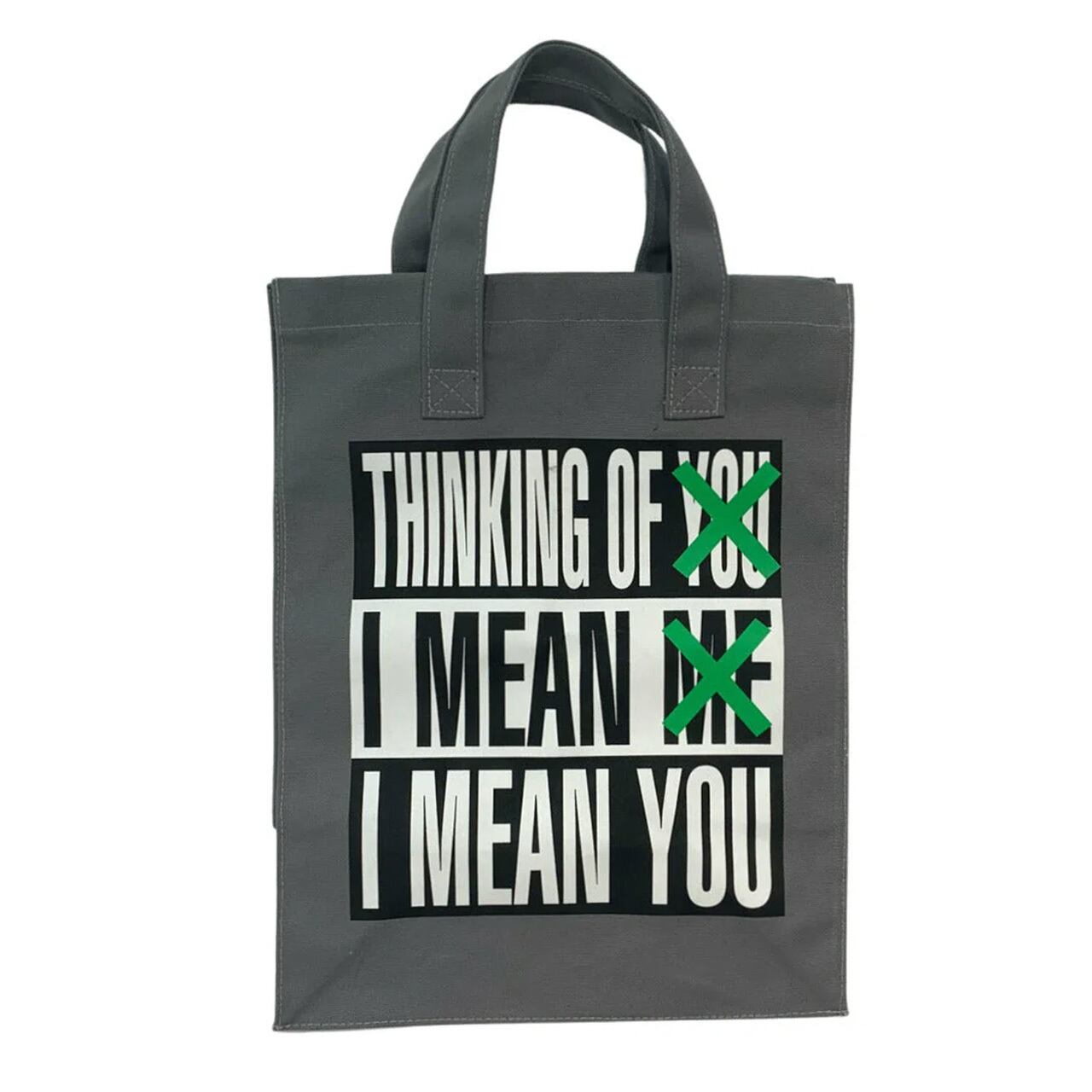 Barbara Kruger Untitled (Thinking of You. I Mean Me. I Mean You.) Tote