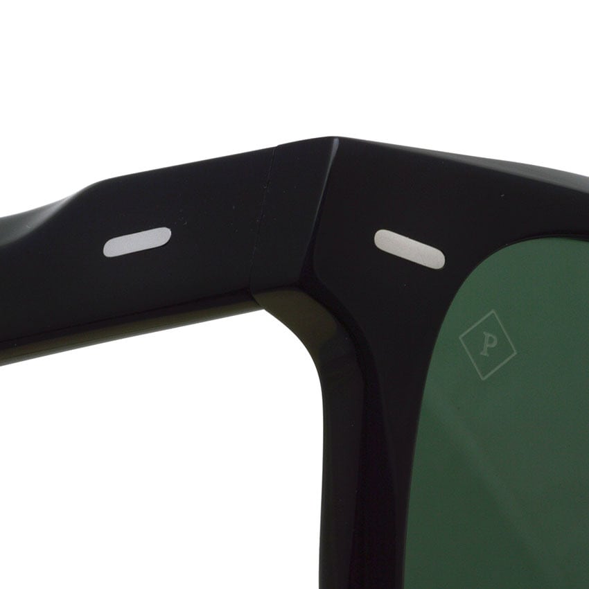 RAEN optics レイン / CARBY / Recycled Black - Green Polar